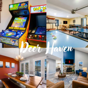 Game Room! Mountain Views! Mins to Slopes
